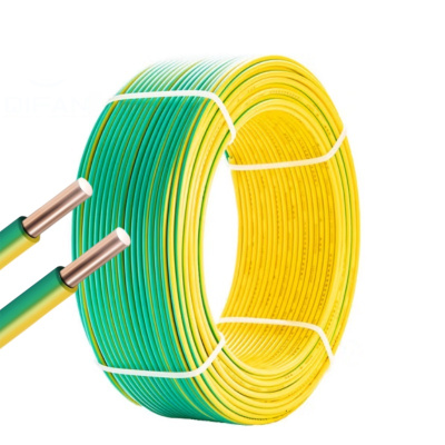 辉昂 塑铜硬线双色BV-1.0平方*100米 盘
