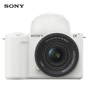 索尼(SONY)ZV-E10 II(16-50mm) APS-C画幅微单相机标准套装 白色
