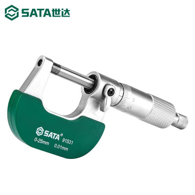 世达(SATA)外径千分尺 0~25×0.01mm 1把 91531