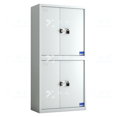 臻远 电子保密柜密码柜 分双节保密柜智能指纹锁