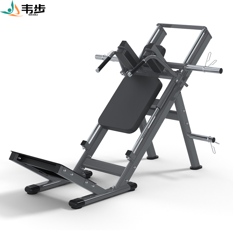 韦步F-M49哈克深蹲训练器腿部肌肉力量训练健身器材倒蹬机