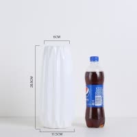 跳舞兰花瓶陶瓷现代简约客厅创意北欧风格摆件插花干花水养鲜花 三维工匠 038大号白+10支跳舞兰