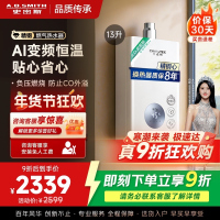 AO史密斯佳尼特13升燃气热水器佳尼特 不锈钢换热器8年包换 精控恒温 抗风防冻JSQ26-TC1