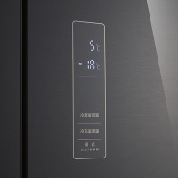 倍科十字对开门冰箱GNE1432BG变频风冷无霜 压缩机质保10年 光合养鲜