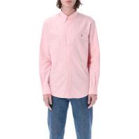 Polo Ralph Lauren定制版型男士 polo 衫休闲长袖刺绣短款衬衫