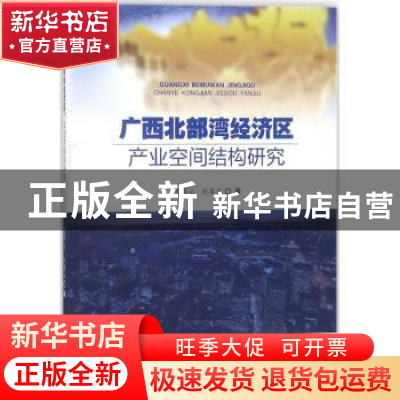 正版 广西北部湾经济区产业空间结构研究 夏泽义,刘英姿著 西南