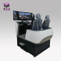 硕士王 SHUOSHIWANG 汽车驾驶模拟器49寸曲屏重装备运输车驾驶模拟训练平台备