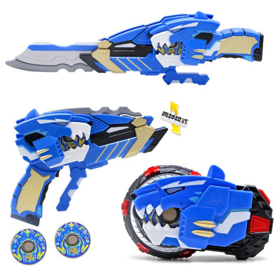 正版迷你特工队x玩具炫能装备系列光之变形组合套装玩具弗特-（炫能刀装备+变身器）