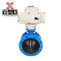 云型巨 电动法兰蝶阀 D941X-16/DN65 个