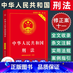 [正版]中华人民共和国刑法 实用版 2021年1月修订版根据刑法修正案十一修订 2021刑法十一11 刑法法条法规司法