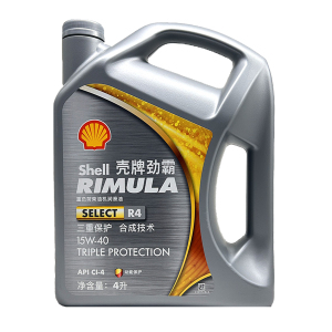 [苏宁]正品壳牌劲霸R4柴机油15W-50 CI-4 柴油发动机保养用油4L 5273