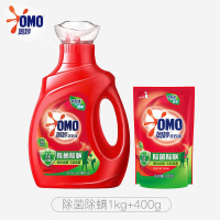 奥妙洗衣液除菌除螨长效抑菌去污洁净桉树艾草香家用机洗手洗护衣奥妙除菌除螨洗衣液1kg*2瓶+400g袋装*2袋