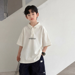 男童夏季POLO衫短袖T恤2026新款韩版儿童半袖大童装夏装上衣服潮T