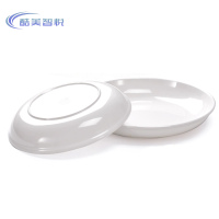 酷美智悦 密胺深盘8英寸20.2*3.4cm KM-BH123 个