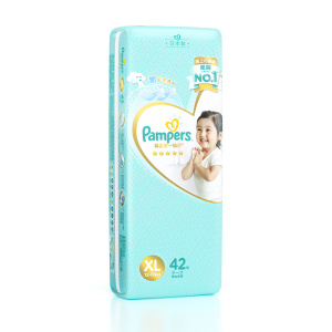 帮宝适(Pampers) 一级帮宝适纸尿裤XL号42片加大码腰贴式婴幼儿通用尿不湿