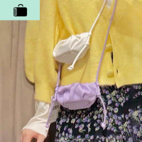 2020夏新款可爱mini云朵包百搭褶皱饺子包女斜挎单肩小包包手拿包NEW LAKE女手包