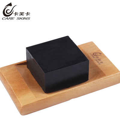 卡芙卡(CARESKINS)竹炭去黑头手工皂控油洁面皂控油平衡保湿补水去祛除黑头香皂男士女士洗面奶100g各种肤质通用
