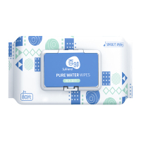 苏宁宜品 x百邻纯水湿巾80片盖巾*5包