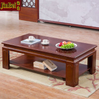 锦北 茶几客厅双层长几短几小户型边桌沙发边茶几喝茶桌子 B款长几