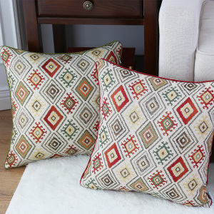 民族风抱枕沙发靠垫波西米亚靠垫套子不含芯正方形四方枕套布艺