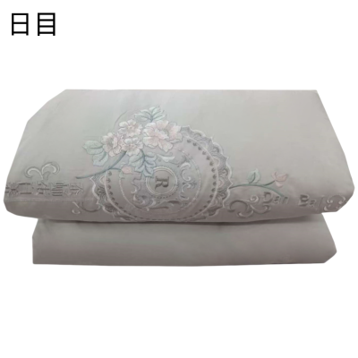 日目 竹棉刺绣蛋丝被双人被200*230cm/条