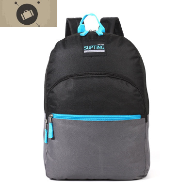 背包男士休闲旅行双肩包韩版电脑大容量初中高中学生书包时尚潮流艾狄伊娃