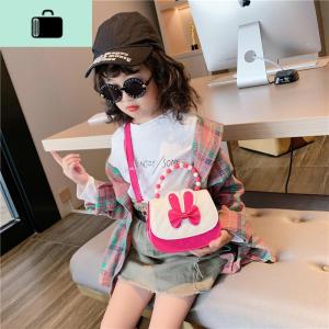 小女孩包包韩版可爱公主手提包斜挎包时尚儿童蝴蝶结迷你拎包背包NEW LAKE