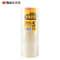晨光 M&G 普透封箱胶带 AJD97335 60MM*150Y(5卷) 5卷/筒 筒