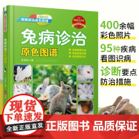 兔病诊治原色图谱 任克良著 养兔书籍技术大全科学兔子养殖饲养书教程手册指南 准确看病识症 快速鉴别诊断 兔病防治 高效预