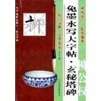 正版新书]柳公权玄秘塔碑-免墨水写大字帖施志伟9787564407360