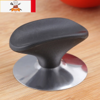 大小通用锅盖帽不锈钢防烫可立顶珠配件提手玻璃锅盖把手头帽 敬平 款式C 小孔(电木材质,拒绝塑料)锅具配件