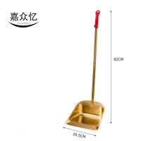 嘉众忆 加厚不锈钢簸箕带齿 JZY-BJ01 个