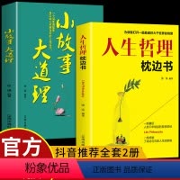 [正版]全套2册人生哲理枕边书 每天阅读一个哲理 人生感悟人生修养小故事大道理生活智慧 提高情商素养励 志书籍书排
