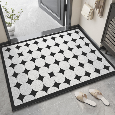 入户门地垫免洗防滑丝圈脚垫进门口垫家用耐脏垫子可裁剪玄关地毯