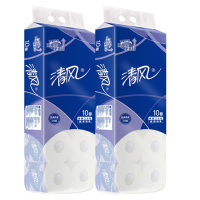 清风卷筒纸130g275抽*20卷平纹抽取式原生木浆B22AA5