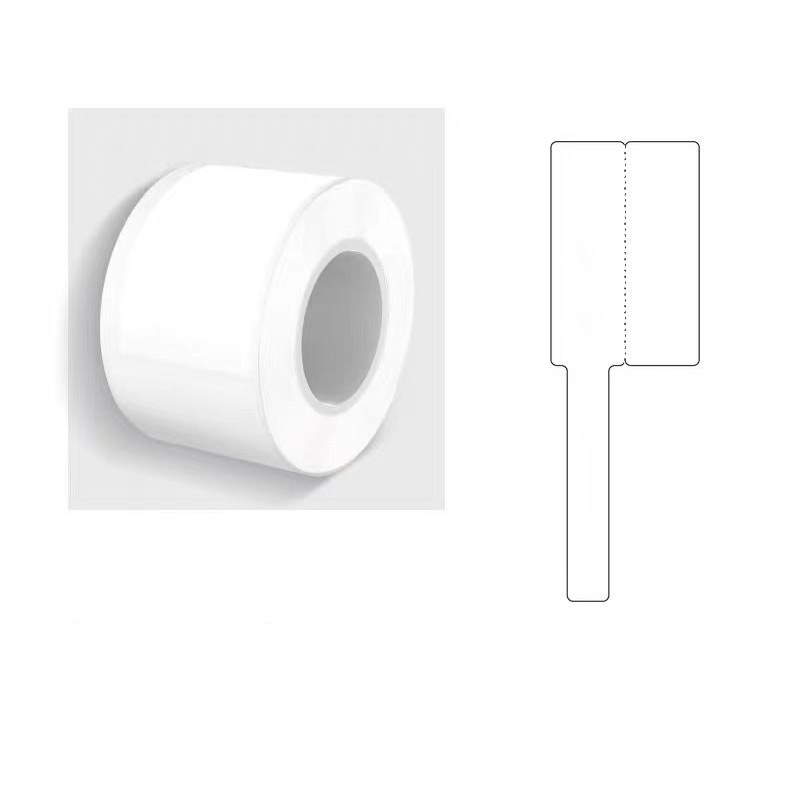 菲耐普 热敏线缆网线标签纸 32*64+35mm 蓝色 卷