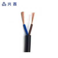 兴酉 铜芯软电缆 KVVR-2*6mm² 米