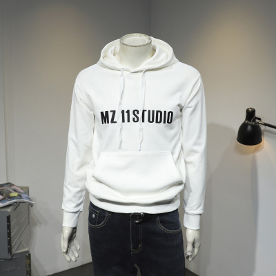 欧美卫衣男连帽秋季简约宽松潮流ins字母印花套头衫运动休闲外套_1
