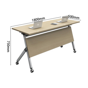 彭梵培训桌原木色