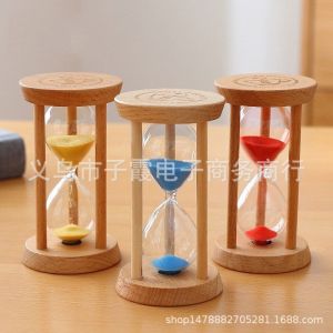 时间沙漏计时器儿童防摔学习刷牙用5/20/30分钟计时流沙漏斗摆件3759Z