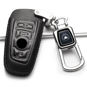 [补贴10%]宝马钥匙套5系2020款525li专用真皮530LE 535 528GT钥匙包扣19款汽车钥匙包