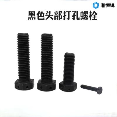 湘恒锐 六角头带孔螺栓 GB31.1 M20×75mm 个