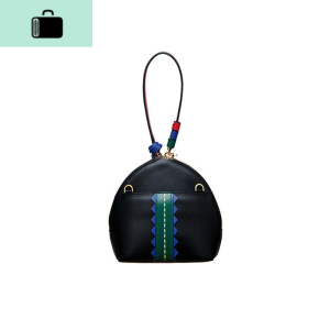 包包女2019韩版新款泫雅同款拼色手提小包贝壳包百搭单肩斜跨小包NEW LAKE 黑色紧急补货中女斜挎包 黑色紧急补货中