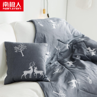 抱枕被子两用办公室靠背垫靠枕冬季加厚午休枕头午睡毯子新品春夏秋冬季