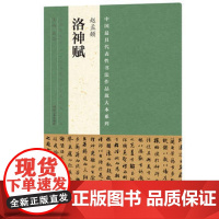 赵孟俯洛神赋放大本 中国代表性书法名家赵孟頫行书字帖名帖笔书法入门自学技法临摹鉴赏书籍 河南美术出版社