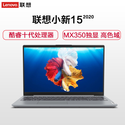 联想(Lenovo)小新15十代英特尔®酷睿™I715.6英寸笔记本电脑(i7-1065G716G512GSSDMX350-2G独显W10银色)官方标配