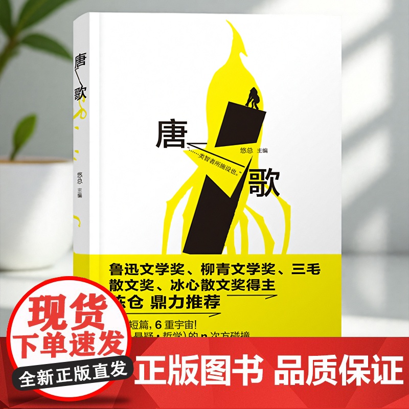 唐歌 短篇悬疑小说 科幻 银河奖 星云奖 陈楸帆 杨晚晴 悠总 埋名 穿越山海经秘境 解锁东方谜题 浙江科学技术出版社