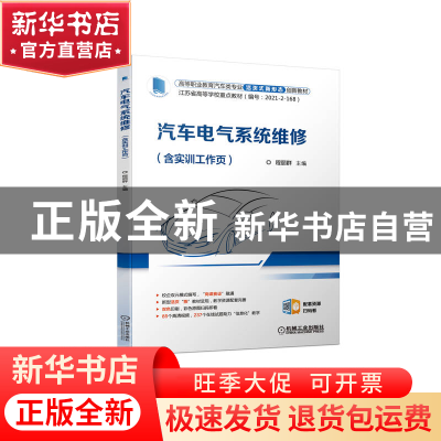 正版 汽车电气系统维修 程丽群 机械工业出版社 9787111709220 书