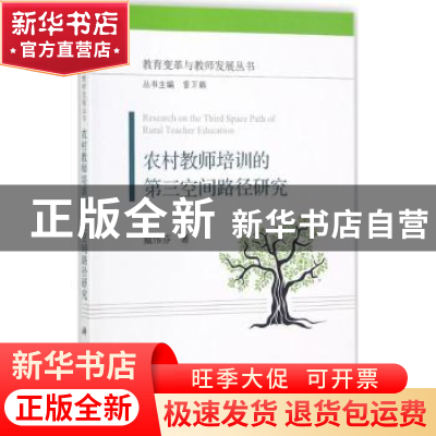 正版 农村教师培训的第三空间路径研究 戴伟芬著 科学出版社 9787