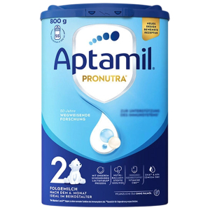 Aptamil德国原装进口爱他美经典版2段6-10个月婴幼儿配方奶粉800g